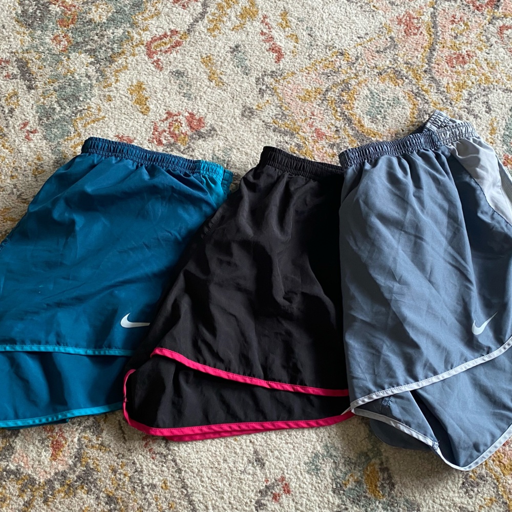 Nike Dri-Fit running shorts lot (3 pair of shorts).  Size 1x.